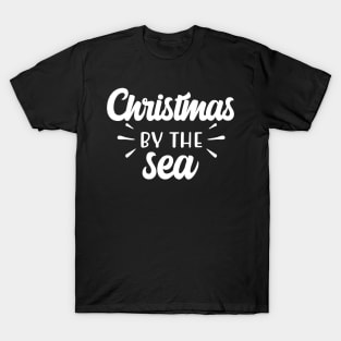 Christmas by the sea, white T-Shirt